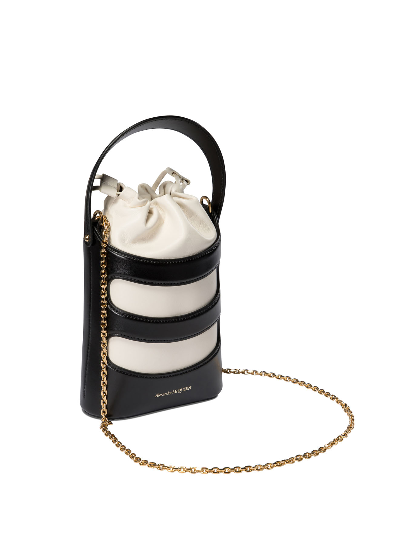 ALEXANDER MCQUEEN The Rise Mini bucket bag